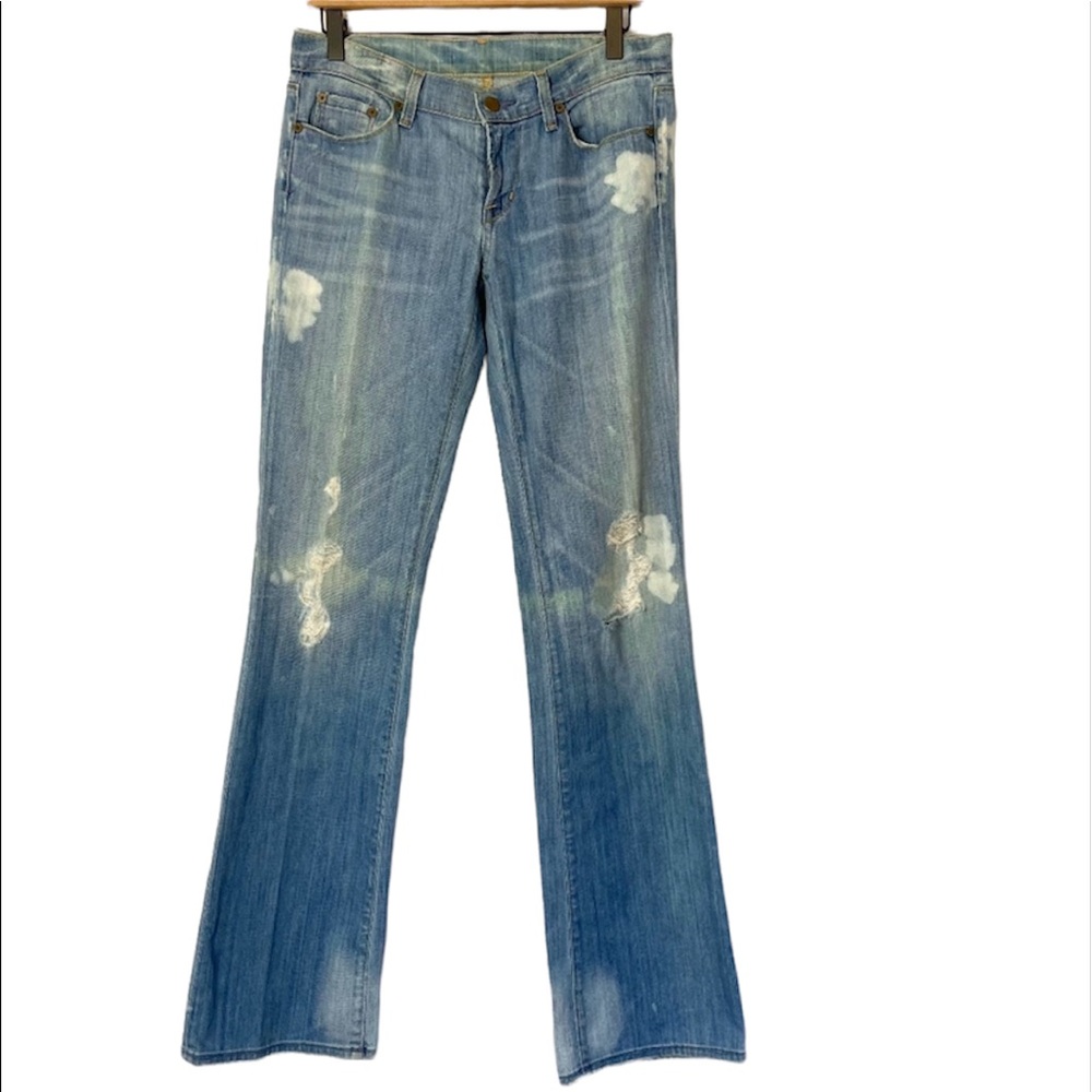 Citizens of Humanity Distressed /Bleached Jeans 28